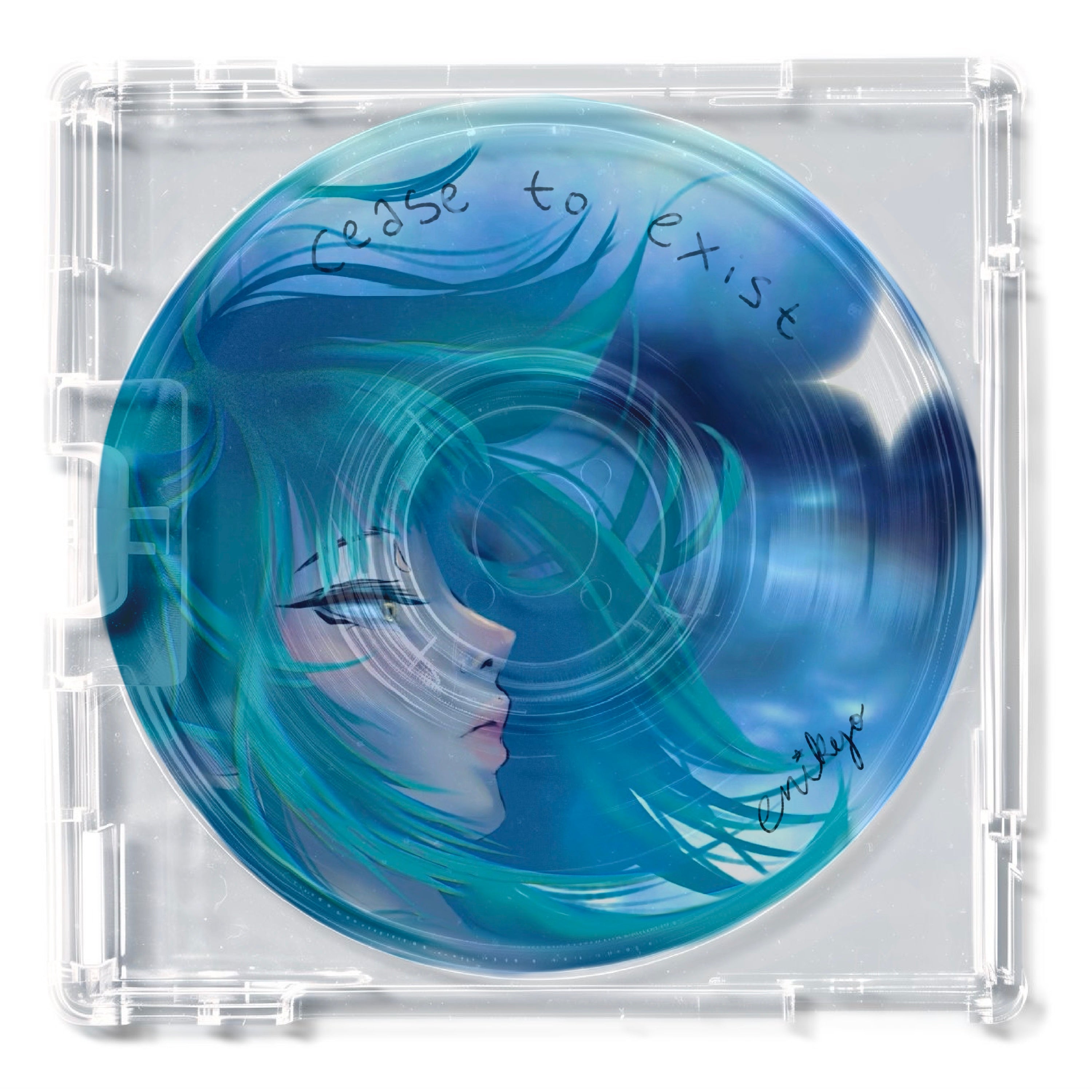 ✦ "cease to exist" CD sticker