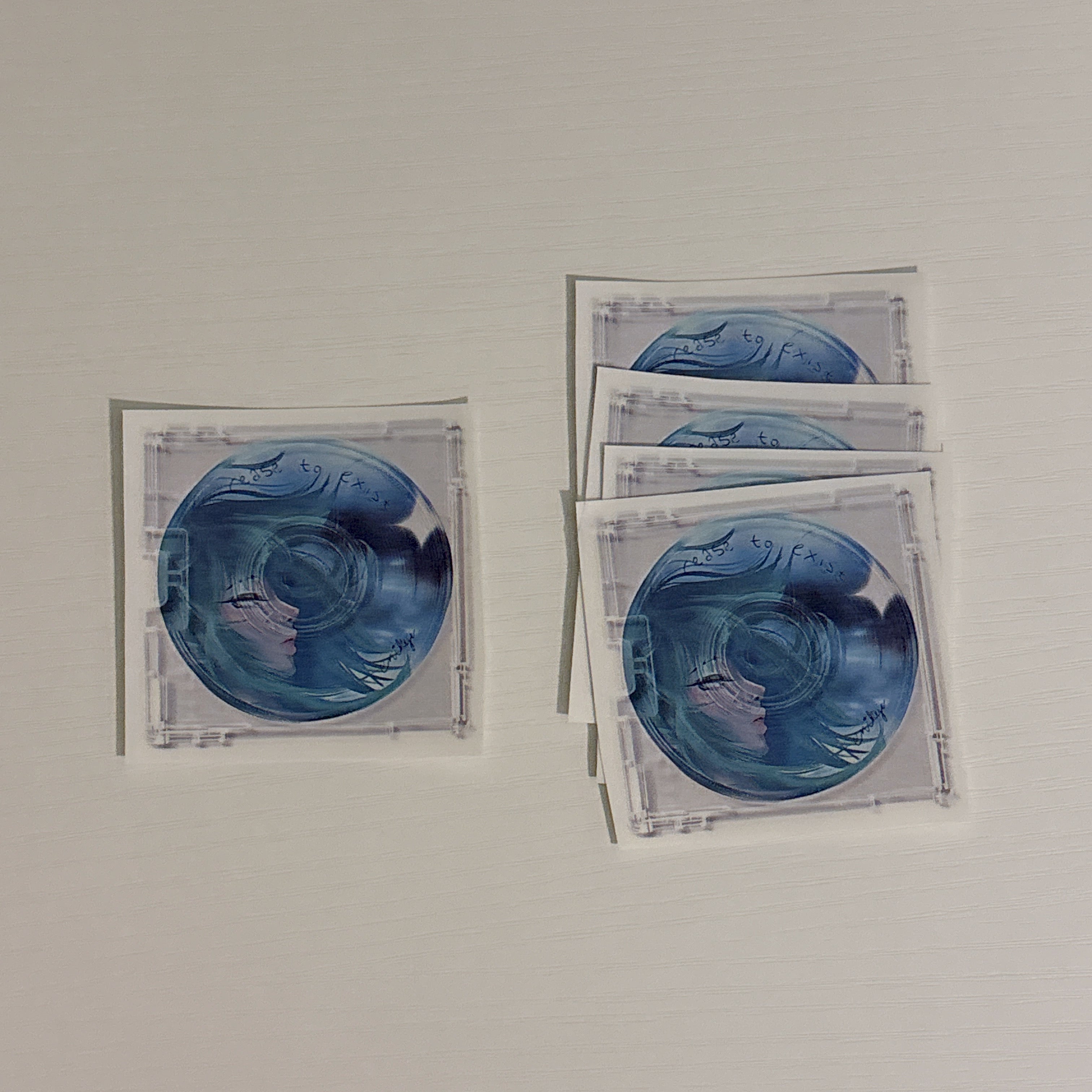 ✦ "cease to exist" CD sticker