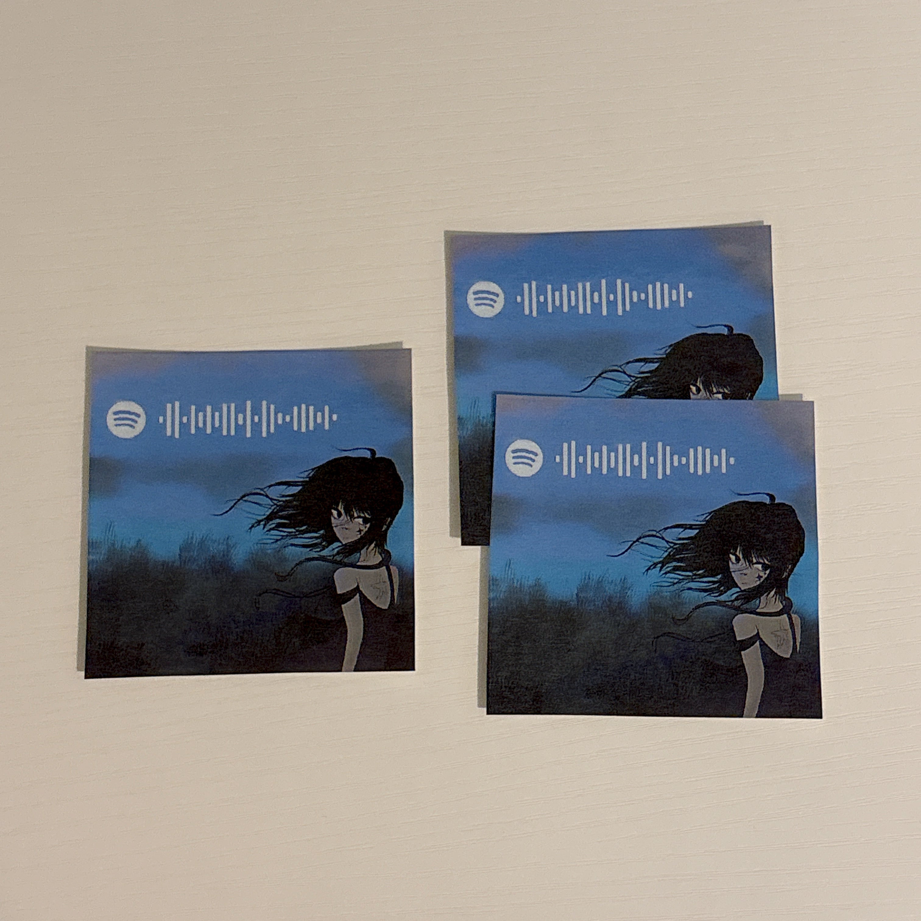 ✦ emikyo's spotify code sticker